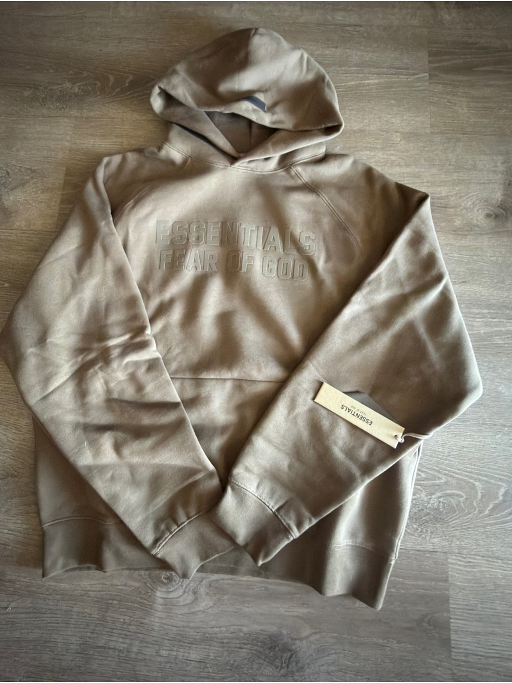 Fear of God Brown Wood Pullover Hoodie